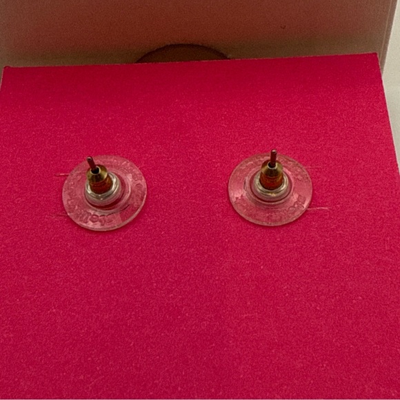 Stella & Dot Stone Rebel Stud Earrings — Rose Gold - Picture 3 of 4